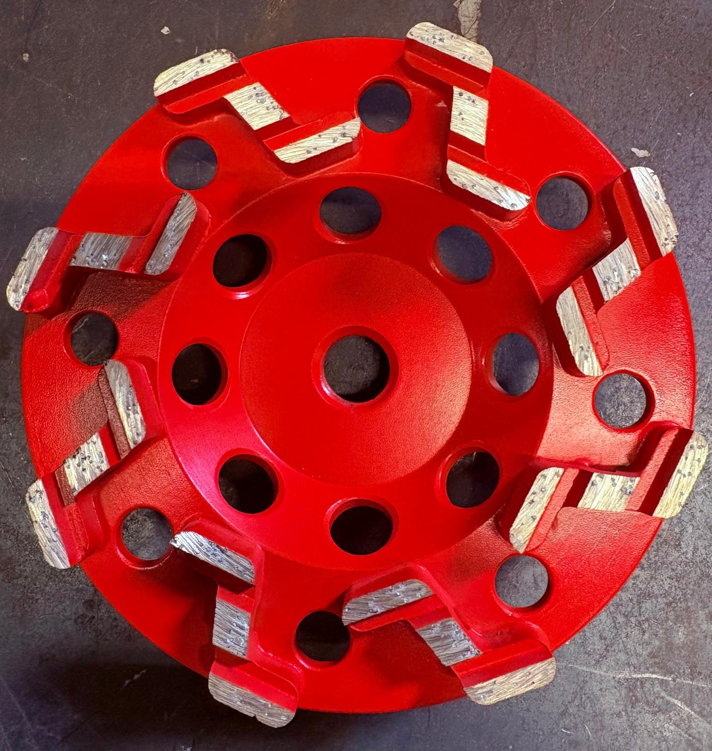 5 inch 18 grit cups