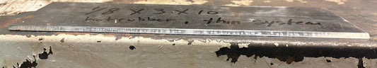 Pack of 10's  - 1/8 x 3 x 10 scarper blades